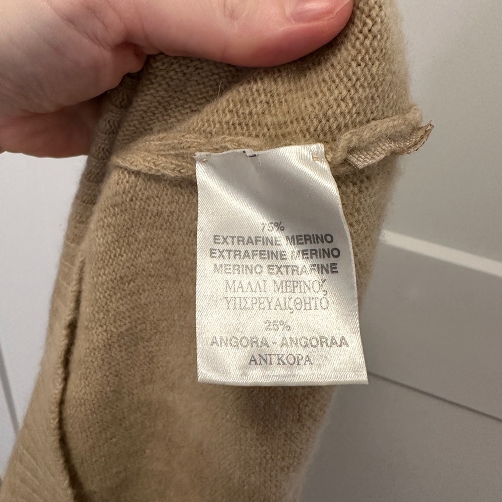 Burberry Camel Crewneck Sweater - Picture 5 of 5